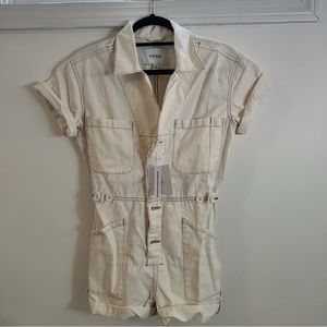 PISTOLA DENIM ROMPER NWT